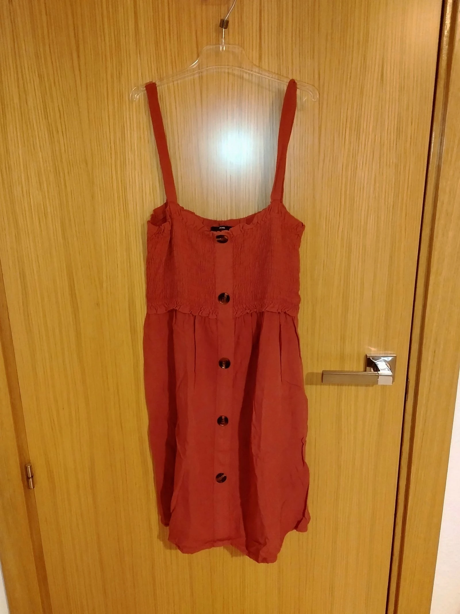 Vestido de tirantes holgado Burdeos palo - verano playa y piscina - Tezenis - Talla S